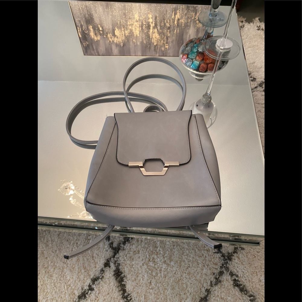 NWT Faux leather backpack